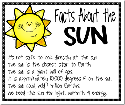 Sun Facts